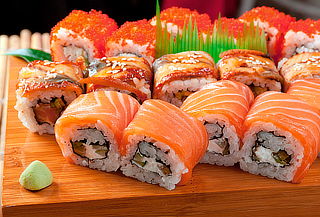 Mix de 36, 60 o 84 piezas de Sushi con retiro o despacho