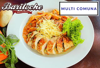 Almuerzo o cena para 2 a elección en Bariloche