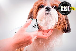 Máquina Recargable Corta Pelo para Mascotas