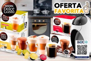 Pack Cafetera Dolce Gusto Modelo Jovia + 64 Cápsulas