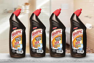 Pack de 4 Harpic gel 100% removedor de sarro 750 ml.