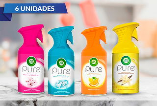 Pack de 6 Airwick Pure Aerosol