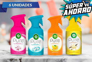 Pack de 6 Airwick Pure Aerosol