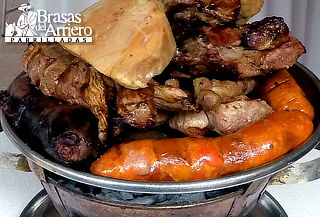 Parrillada para 4 en Brasas del Arriero