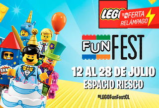 Entrada General para Lego Fun Fest 2019 en Espacio Riesco