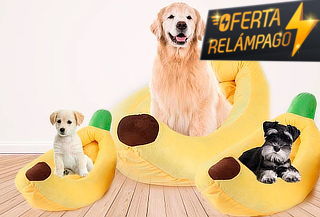 Cama para Mascotas Modelo Plátano, Tamaño a Elección 