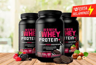 Suplemento 100% Women Whey Protein de 2 libras Supletech 