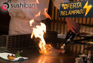 Teppanyaki para 2 en Sushiban, Las Condes y Vitacura