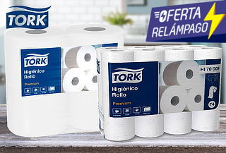 Pack 48 Rollos de Papel Higiénico Premium Tork 20 Mtrs