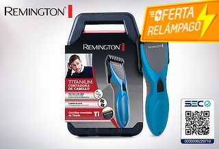 Corta pelo inalámbrica con accesorios HC335 Remington