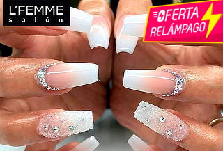 L'Femme Salón: Uñas Acrilicas + Esmaltado Permanente, Ñuñoa