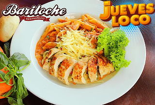 Almuerzo o cena para 2 a elección en Bariloche