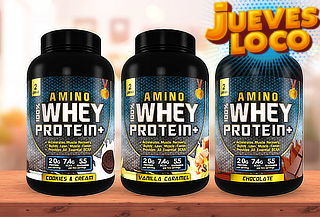 Proteína 100% Amino Whey Protein de 2 libras Supletech