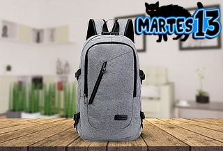 Mochila Antirrobo con Extensión USB