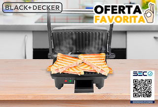 Sandwichera Panini Black & Decker