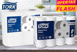 Pack 48 Rollos de Papel Higiénico Premium Tork 20 Mtrs