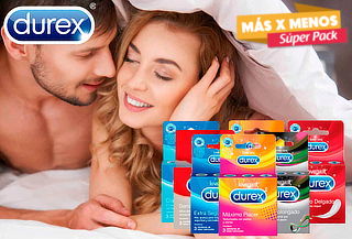 Pack de 36 Preservativos Durex a Elección