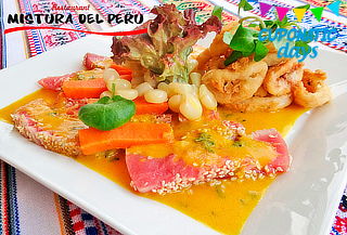 Almuerzo o Cena para 2 en Mistura del Perú Infante