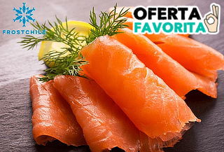 A elección 500g de salmón ahumado slice o 1kg de atún steak