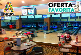 Aventura Center: 1 Hora en Pista de Bowling hasta 6 Personas