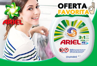 Detergente Ariel Pods 90 Cápsulas