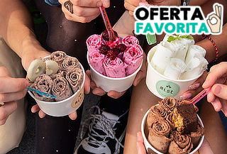 2 Helados Mist Ice Cream Roll, 5 Sucursales!