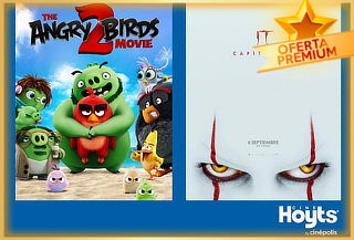 Cuponera de 4, 8 o 10 entradas de cine 2D en CineHoyts