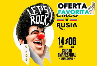 Entradas para Gran Circo de Rusia, show "Let's rock"