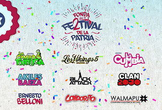 Fonda Festival de la Patria en Centro Eventos Vista Santiago