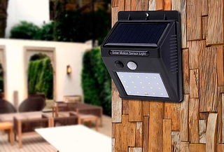 Foco Solar 20 LED con Sensor de Movimiento