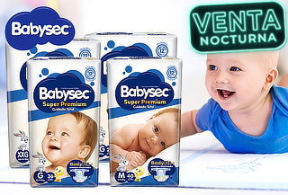 Pack 4 Bolsas Babysec Super Premium 