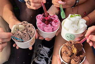 2 Helados Mist Ice Cream Roll, 5 Sucursales!