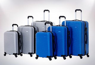 Set de 3 maletas rígidas Ultralight ABS con giro 360°