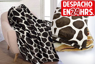 Manta de polar Animal Print 1,5 Plazas