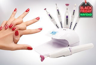 Set de Manicure y Secador de Uñas