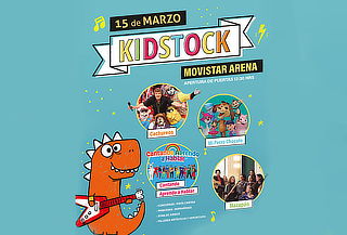 Festival de Niños Kidstock 15 de Marzo 2020, Movistar Arena 