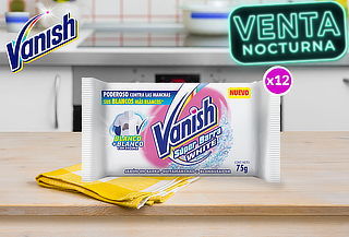 Pack 12 Vanish Super Barra Blanca