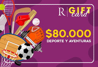 Gift Card de $80.000 en Deporte y Aventuras Ripley