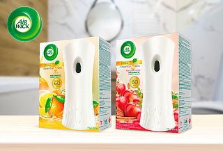 Pack 2 Airwick Freshmatic Full Manzana Canela