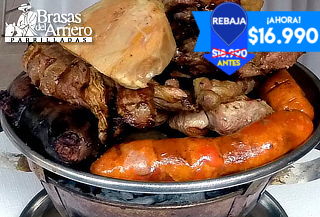 Parrillada para 4 en Brasas del Arriero