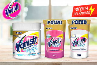 Pack Vanish 450gr + 2 Recargas Doypack 450gr, White o Color