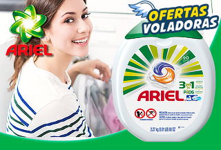 Detergente Ariel Pods 90 Cápsulas