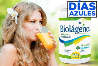 Biolágeno Hidrolizado 750 g, Sabor Frutal