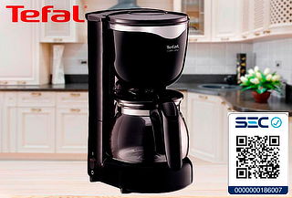 Cafetera Tefal Cafecity con Filtro, Capacidad 6 Tazas