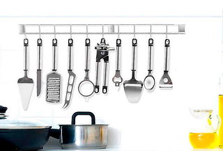 Set de 12 Utensilios de Cocina más Barra Metálica