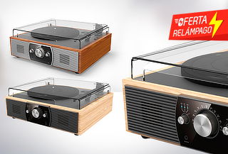 Tocadiscos 3 Velocidades con Bluetooth