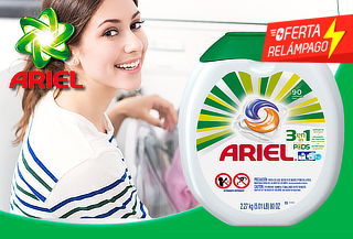 Detergente Ariel Pods 90 Cápsulas