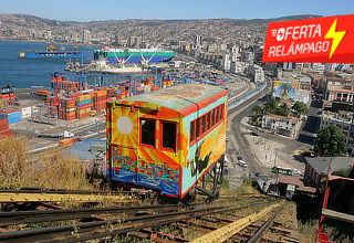 2X1 en Full Day Valparaíso y Viña del Mar: Transporte + Guía