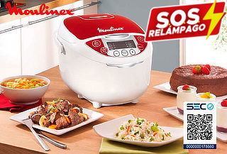 ¡12 Funciones! Olla Robot Multicook de Moulinex