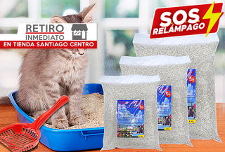 25 kg Arena Sanitaria para Gatos Premium Tracy Clean